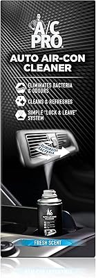 Nettoyant automatique a/c pro air con, nettoie, rafraîchit et désinfecte le système