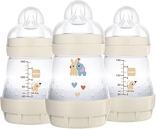 Biberon anti-colique mam easy start, 5 oz, facile à basculer entre le sein et le biberon, réduit les bulles d'air et les coliques, 3 pièces, nouveau-né, unisexe. La boutique en ligne DIAYTAR COTE D'IVOIRE est connue pour sa sélection impressionnante de produits qui répondent aux besoins de tous les ivoiriens. Avec une équipe dédiée et des processus de livraison efficaces, les clients peuvent recevoir leurs commandes rapidement et facilement. DIAYTAR COTE D'IVOIRE est le partenaire idéal pour les ivoiriens qui souhaitent faire leurs achats en ligne.