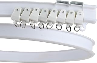 Ziyang tringle à rideau droite pliable en mélange de pvc pour fenêtres