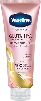 Vaseline healthy bright gluta-hya serum burst lotion dewy radiance, 330 ml