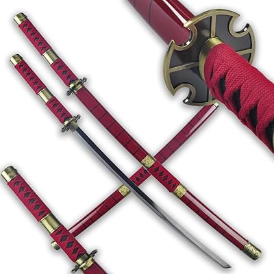 Épée en acier au carbone adaste rororonoa zoro, épée d'anime, 44" au total. épée de samouraï katana japonaise kitetsu/shisui/wado ichimonji. Avec plus de 300 000 références, DIAYTAR COTE D'IVOIRE offre une gamme étendue de produits qui répondent aux besoins des consommateurs ivoiriens. La boutique en ligne est connue pour ses prix compétitifs et sa livraison rapide, ce qui en fait une destination de choix pour les achats en ligne en Côte d'Ivoire. Elle propose également des promotions et des offres spéciales régulières pour fidéliser ses clients.