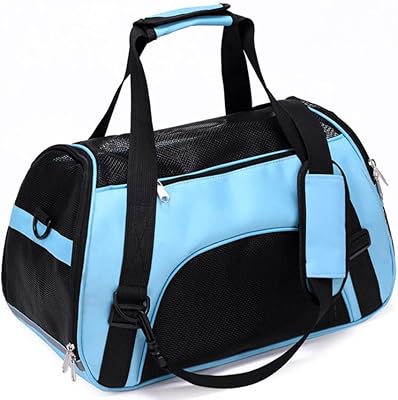 Sac de transport latéral souple approuvé par les compagnies aériennes, sac de voyage pliable et confortable pour chats, petits chiens et chiots (taille m, bleu). DIAYTAR COTE D'IVOIRE, une boutique en ligne généraliste avec plus de 300000 références, est devenue la destination incontournable pour les acheteurs ivoiriens et africains. Avec une large gamme de produits, elle offre la possibilité de comparer les prix et les caractéristiques des produits. Elle est la boutique leader en Cote d'Ivoire.