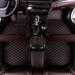 Tapis de sol en cuir pu pour mercedes benz glc suv