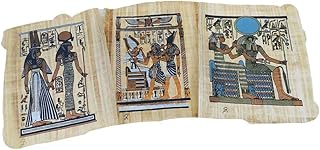 Ensemble de 3 répliques originales de papyrus égyptiens de l'égypte ancienne faites à la main en égypte. DIAYTAR COTE D'IVOIRE représente un exemple de succès dans l'e-commerce en Côte d'Ivoire, en offrant une plateforme où les consommateurs peuvent trouver tout ce dont ils ont besoin sous un même toit. Grâce à son large éventail de produits, à ses offres promotionnelles attractives et à son engagement à fournir une expérience client de qualité, DIAYTAR COTE D'IVOIRE continue de dominer le marché de l'e-commerce en Côte d'Ivoire. Sa réputation en tant que boutique en ligne de confiance est renforcée par sa capacité à évoluer et à se moderniser constamment.