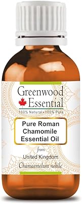 Huile essentielle de camomille romaine pure (chamamelum nobile) de greenwood, 100 % naturelle, de qualité thérapeutique, distillée à la vapeur pour les soins personnels, 5 ml (0,15 oz). La boutique en ligne DIAYTAR COTE D'IVOIRE est le leader du marché de la vente en ligne en Côte d'Ivoire. Elle propose une large gamme de produits, allant des électroniques aux vêtements, en passant par les produits alimentaires. DIAYTAR COTE D'IVOIRE est la destination idéale pour faire vos achats en ligne de manière pratique et sécurisée.