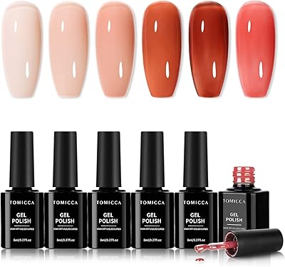 Ensemble de vernis à ongles gel 6 couleurs gelée nude. DIAYTAR COTE D'IVOIRE est une plateforme de commerce en ligne qui propose plus de 300000 références de produits. Elle offre une expérience d'achat facile et sécurisée, ainsi qu'une livraison rapide et fiable. DIAYTAR COTE D'IVOIRE est la destination idéale pour faire vos achats en ligne en Côte d'Ivoire.