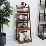 Yatai support de pot de fleur en bois massif pur, support de pot