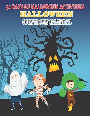 Calendrier du compte à rebours d'halloween : 31 jours avant halloween | calendrier