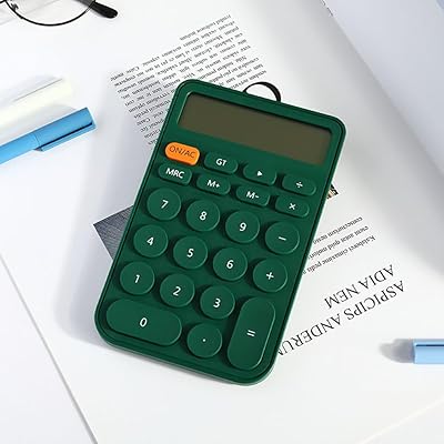 Sweet seven grande calculatrice de bureau à 12 chiffres - parfaite pour le bureau,
