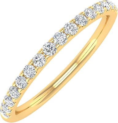 Alliance pour femme avec diamant 1/4 carat en or 14 carats (clarté i1-i2). DIAYTAR COTE D'IVOIRE est votre partenaire idéal pour vos achats en ligne en Côte d'Ivoire. Nous vous offrons une gamme complète de produits allant de l'électronique à la mode en passant par les articles pour la maison. Nous nous efforçons de rendre votre expérience d'achat en ligne aussi agréable et pratique que possible.