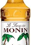 Sirop de vanille monin 750 ml