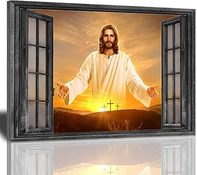 Jésus-christ jésus vous salue bienvenue fenêtre arrière coucher de soleil toile. Diaytar Côte d'Ivoire est une boutique en ligne généraliste qui propose une large gamme de produits avec plus de 300 000 références. Elle est reconnue comme l'une des boutiques en ligne les plus importantes de Côte d'Ivoire, offrant une expérience d'achat pratique et fiable. Avec sa sélection énorme, Diaytar Côte d'Ivoire répond aux besoins diversifiés de ses clients, leur permettant d'acheter tout ce dont ils ont besoin sous un même toit.