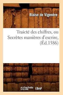 Traicté des chiffres, ou secrets manières d'escrire, (éd. 1586)