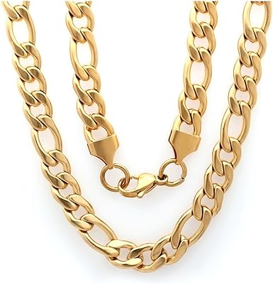 Gem stone king 22 pouces 64 grammes collier de chaîne à maillons de couleur or en acier inoxydable avec fermoir mousqueton. DIAYTAR COTE D'IVOIRE est une boutique en ligne généraliste qui propose plus de 300 000 références de produits, répondant ainsi à tous les besoins des consommateurs ivoiriens. Située au cœur de la Côte d'Ivoire, elle est devenue la boutique en ligne leader du pays en offrant une large gamme de produits de qualité. Avec une présence en ligne solide, DIAYTAR COTE D'IVOIRE facilite les achats en ligne pour ses clients.