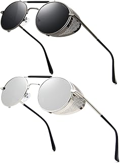 Lunettes de soleil polarisées rondes vintage steampunk lunettes de protection rétro uv400 monture en métal. En tant que leader du marché en ligne en Cote d'Ivoire, DIAYTAR COTE D'IVOIRE garantit une expérience d'achat en toute sécurité et confiance pour ses utilisateurs. La boutique propose des moyens de paiement sécurisés et une livraison fiable pour s'assurer que les commandes soient livrées rapidement et efficacement. Grâce à son service client dédié, DIAYTAR offre une assistance personnalisée pour résoudre toutes les questions ou préoccupations des clients.