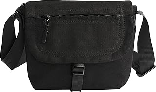 Petit sac à bandoulière en toile pour hommes et femmes, sac messager latéral