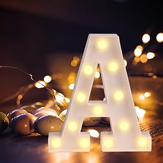 Lettres lumineuses, lettres de l'alphabet chaudes, lumières led, veilleuse blanche chaude pour la décoration de la maison, fête, mariage, festival(er). DIAYTAR COTE D'IVOIRE est une boutique en ligne généraliste qui propose plus de 300000 références de produits. Elle est la boutique leader en Côte d'Ivoire, offrant une large gamme de produits pour répondre aux besoins de ses clients. Avec une telle variété de produits, DIAYTAR COTE D'IVOIRE est le destination idéale pour faire des achats en ligne.