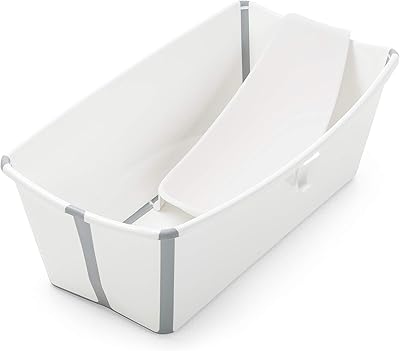 Collection stock® flexi bath - baignoire pour nourrissons, tout-petits et enfants avec soutien supplémentaire pour les nouveau-nés - ultra légère et pliable - couleur : blanc gris. Avec plus de 300 000 références, DIAYTAR COTE D'IVOIRE propose une expérience shopping unique et personnalisée à ses clients, répondant ainsi aux besoins spécifiques de chaque consommateur.