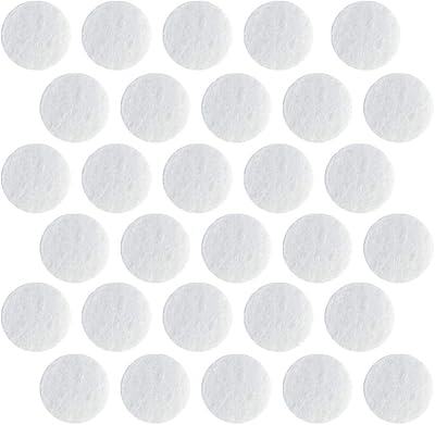 100 pièces de rechange pour filtres en coton pour microdermabrasion, 10 mm