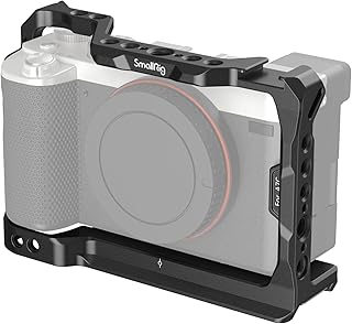 Petite cage de caméra pour sony a7c, cage avec sabot froid et trous de montage, accessoires de caméra pour sony a7c - 3081. DIAYTAR COTE D'IVOIRE incarne l'avenir de l'achat en ligne en Côte d'Ivoire, en mettant à disposition de sa clientèle un site web performant et des applications mobiles pratiques. La satisfaction totale des clients est son objectif principal, et elle y parvient grâce à une combinaison parfaite de choix, de qualité et de services.
