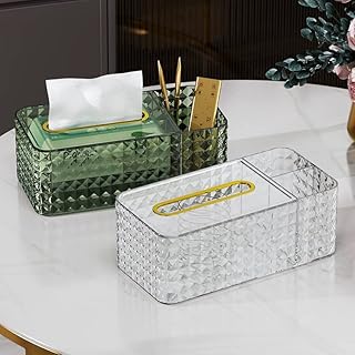 Couvercle de boîte à mouchoirs rectangulaire en acrylique noliga, (24 cm x 12 cm x 3,5"), étui porte-papier pour voiture et bureau (transparent). La boutique en ligne DIAYTAR COTE D'IVOIRE se distingue par son service client de haute qualité et sa livraison rapide. Les clients peuvent profiter d'une expérience d'achat sans tracas, grâce à la navigation facile et intuitive du site. DIAYTAR COTE D'IVOIRE est la boutique en ligne la plus fiable et la plus populaire en Côte d'Ivoire.
