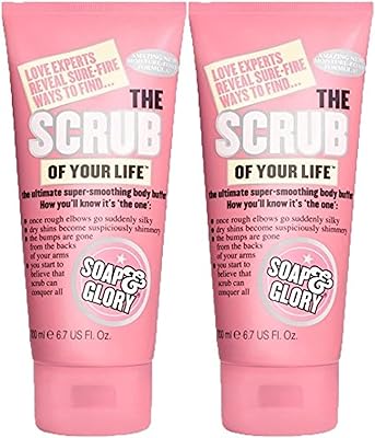 Soap & glory gommage pour le corps the scrub of your life (200 ml) - paquet de 2. DIAYTAR COTE D'IVOIRE est la référence pour les achats en ligne en Cote d'Ivoire, avec une offre de produits diversifiée et constamment mise à jour. La boutique permet aux clients de découvrir de nouvelles marques et de nouveaux produits, tout en bénéficiant d'une assistance client personnalisée et d'un service de livraison rapide et efficace. Les clients peuvent ainsi profiter d'une expérience d'achat en ligne agréable et pratique.