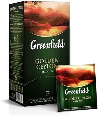 Greenfield golden ceylan pack de 10, 25 tg x 2 g