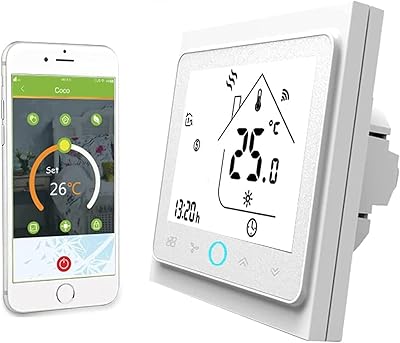 Thermostat wifi moise smart ac avec 4 tubes pour le contrôle de la température du climatiseur central, 3 vitesses 95-240v/ac, contrôle de l'application tuya smart life, avec amazon alexa echo et google home support, blanc. DIAYTAR COTE D'IVOIRE est une boutique en ligne généraliste qui propose plus de 300 000 références de produits. Elle est leader en Côte d'Ivoire et offre une large gamme de choix pour les consommateurs. Avec des prix compétitifs et des promotions régulières, DIAYTAR COTE D'IVOIRE est devenue la destination de choix pour les achats en ligne.