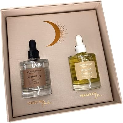Coffret capillaire à l'huile d'argan et à l'huile de noix de coco amazonica