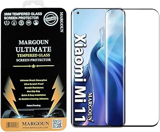 Protecteur d'écran margoun pour xiaomi mi 11 (6 pouces) 2021 en verre trempé