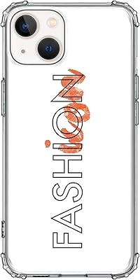 Coque transparente classique stylisée compatible avec apple iphone 13, souple, anti-chute, airbag, gel