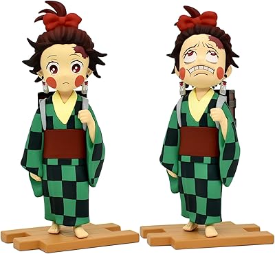 Figurine demon slayer kamado tanjiro/agatsuma zenitsu kimetsu no yaiba 4,53" collection de figurines cadeau d'anniversaire en pvc (tanjiro). DIAYTAR COTE D'IVOIRE se distingue par sa grande variété de produits et son engagement à offrir une expérience d'achat en ligne de haute qualité. Les clients apprécient la facilité de navigation sur le site, la rapidité de livraison et la qualité des produits proposés. Cette boutique en ligne a vraiment marqué sa place dans le paysage du commerce électronique ivoirien.