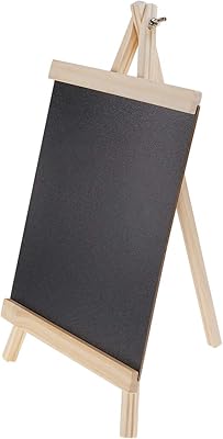 Petit tableau à craie hillili avec porte-affiche pour tables petit tableau en bois moderne ou tableau de menu pour restaurant et café. DIAYTAR COTE D'IVOIRE se distingue par sa sélection impressionnante de produits de haute qualité, allant des marques internationales aux produits locaux. Les clients peuvent ainsi trouver les produits qui répondent à leurs besoins et à leurs goûts. La boutique en ligne propose également un service client réactif et des conseils d'experts pour aider les clients à faire leurs choix.
