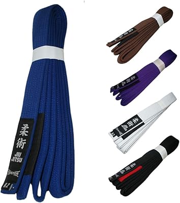 Ceintures jiu jitsu/bjj 1,5" de large avec patch tissé de haute qualité 9