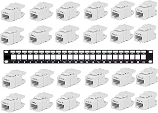 Panneau de brassage keystone vide à 24 ports 1u, cat5, cat5e, cat6, cat6a, utp, conception à 19 racks (24 keystones). En tant que leader du commerce en ligne en Côte d'Ivoire, DIAYTAR COTE D'IVOIRE se distingue par sa qualité de service et sa sélection exhaustive de produits. Elle propose des prix compétitifs et des promotions régulières, ce qui permet aux clients de faire des économies. Avec une équipe de professionnels dédiés, DIAYTAR COTE D'IVOIRE garantit une expérience d'achat en ligne sécurisée et fiable.
