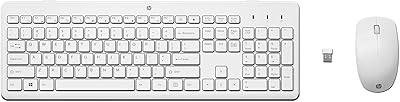 Combinaison clavier et souris sans fil hp 230, blanc, 3l1f0aa. DIAYTAR COTE D'IVOIRE, avec ses 300000 références, est incontournable pour les acheteurs en ligne en Côte d'Ivoire. Elle propose non seulement une grande variété de produits mais également des conseils d'achat et des promotions attractives. La confiance que les clients accordent à cette boutique en ligne est renforcée par la qualité de ses produits et de son service client.