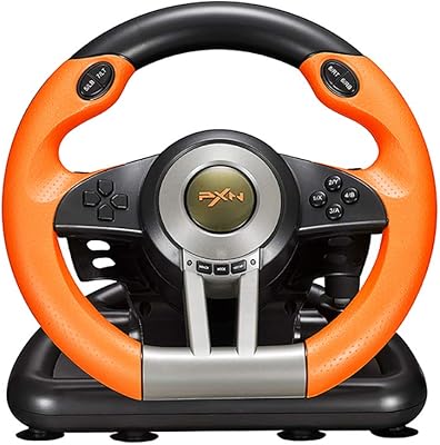 Volant pc pxn v3iii 180 degrés universel usb pour jeu de course de voiture avec pédales pour ps3, ps4, xbox one, xbox series x/s, nintendo switch orange (utilisé - comme neuf). Diaytar Côte d'Ivoire est une référence pour les achats en ligne en Côte d'Ivoire, proposant plus de 300 000 produits pour répondre aux besoins divers des clients. Elle se démarque par sa capacité à offrir des produits de qualité à des prix compétitifs, ainsi que par son service client réactif et efficace. Les clients apprécient la variété des produits et la facilité d'utilisation du site.