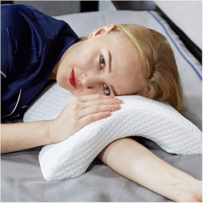 Oreiller en mousse à mémoire de forme avec trou pour les bras, oreiller
