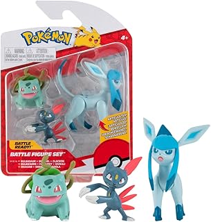 Pack de 3 pokémon pkw0179 - contient 2 bulbasaur, sneasel et 3" glaceon battle - détails originaux, multicolore. DIAYTAR COTE D'IVOIRE est une boutique en ligne généraliste qui offre une expérience d'achat unique avec plus de 300 000 produits disponibles. Elle est devenue la référence pour les consommateurs ivoiriens qui cherchent des produits de qualité à des prix compétitifs. Sa plateforme conviviale facilite la navigation et la recherche de produits.