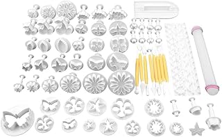 Ensemble d'outils pour gâteaux fondants, moule de décoration de gâteaux en sucre, outil de coupe à piston de glaçage 46 pièces. DIAYTAR COTE D'IVOIRE est une boutique en ligne généraliste qui propose plus de 300000 références de produits. Elle est la boutique leader en Côte d'Ivoire, offrant une large gamme de produits pour répondre aux besoins de ses clients. Avec une telle variété de produits, DIAYTAR COTE D'IVOIRE est le destination idéale pour faire des achats en ligne.