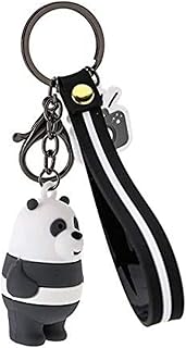 Porte-clés ours mignon speedione, porte-clés ours de glace/grizzly/panda porte-clés dessin animé mignon cadeaux