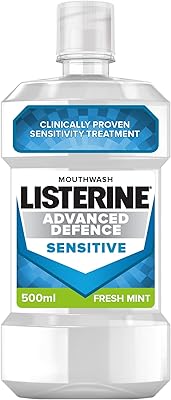 Rince de bouche listerine advanced defense pour peaux sensibles, 500 ml. Avec plus de 300 000 références, DIAYTAR COTE D'IVOIRE est la boutique en ligne idéale pour trouver tout ce dont vous avez besoin, allant des produits électroménagers aux vêtements et accessoires. La boutique propose régulièrement des promotions et des offres spéciales, ce qui la rend encore plus attrayante pour les clients. De plus, son système de livraison rapide permet de recevoir les commandes en un laps de temps très court.