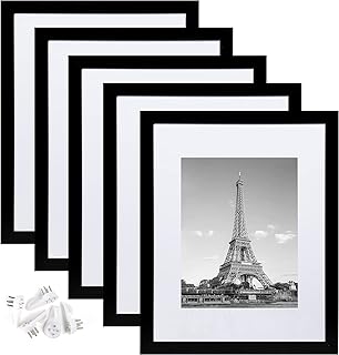 Mélanger des cadres photo diy 11 x 14 lot de 5. DIAYTAR COTE D'IVOIRE est le partenaire idéal pour les consommateurs qui cherchent à faire des achats en ligne de qualité et à des prix abordables. La boutique propose une large gamme de produits de marques réputées et locaux, offrant ainsi une expérience d'achat unique et variée. Elle est également engagée à fournir un service client de haute qualité, répondant ainsi aux besoins et aux attentes de ses clients.