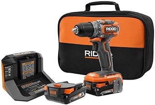 Ridgid 18v mini perceuse électrique sans fil 1 2 pouce balais avec (2)