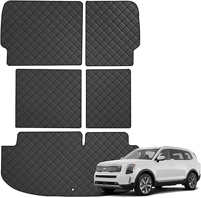 Couvertures et tapis de coffre kia telluride (8 sièges) noirs. DIAYTAR COTE D'IVOIRE propose une large gamme de produits avec plus de 300000 références, permettant aux clients de trouver tout ce dont ils ont besoin en un seul endroit. En tant que boutique en ligne généraliste leader en Cote d'Ivoire, DIAYTAR offre une expérience d'achat pratique et fiable. Les clients bénéficient d'une navigateur intuitif pour trouver facilement les produits souhaités.