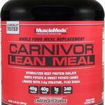 Shake substitut de repas complet muscle maids carnivore isolat de protéines de bœuf