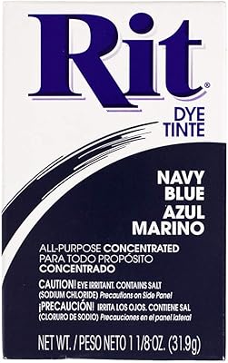 Poudre de teinture concentrée tout usage - l'emballage montre une couleur approximative sur du coton 100 % blanc (bleu marine). DIAYTAR COTE D'IVOIRE est une boutique en ligne généraliste proposant plus de 300 000 références de produits. Elle est considérée comme l'une des boutiques en ligne les plus importantes de Côte d'Ivoire. Avec une large gamme de produits, DIAYTAR COTE D'IVOIRE répond aux besoins des consommateurs ivoiriens.