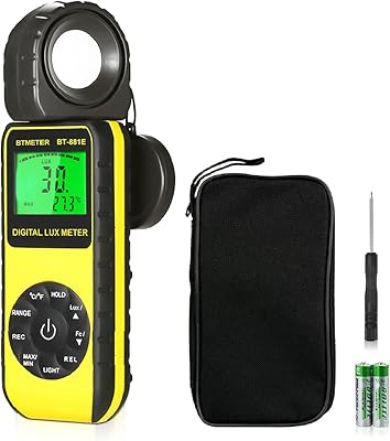 Bimètre numérique bt-881e, mesure de la lumière 0,01 ~ 300 000 lux (0,01 ~ 300 000 fc), bougies à pied, luxmètre pour plantes et testeur de lumière d'aquarium. La boutique en ligne DIAYTAR COTE D'IVOIRE propose une gamme complète de produits pour répondre à tous les besoins de ses clients. Elle offre des produits de qualité à des prix abordables, ainsi qu'un service client de haute qualité. La boutique en ligne est très appréciée des consommateurs ivoiriens pour sa fiabilité et sa rapidité de livraison.