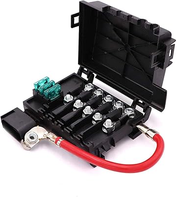 Boîte à fusibles borne de batterie pour volkswagen beetle golf bora jetta 2.0 1.9tdi 1j0937550a ou 1j0937550b. DIAYTAR COTE D'IVOIRE est une boutique en ligne généraliste proposant plus de 300 000 références de produits divers, faisant d'elle la boutique leader en Côte d'Ivoire. Avec une telle offre, les clients peuvent trouver tout ce dont ils ont besoin en un seul endroit. La boutique propose une expérience d'achat en ligne pratique et sécurisée.