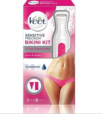 Veet - ensemble micro bikini imperméable pour peaux sensibles - rasoir électrique. La boutique en ligne DIAYTAR COTE D'IVOIRE se distingue par sa capacité à offrir des produits de qualité à des prix abordables, ainsi que par son engagement à fournir un service client de haute qualité. Les clients peuvent profiter d'une navigation simple et intuitive sur le site, ainsi que d'un processus de commande sécurisé et rapide. La boutique est constamment mise à jour avec de nouveaux produits et offres pour répondre aux besoins changeants de ses clients.